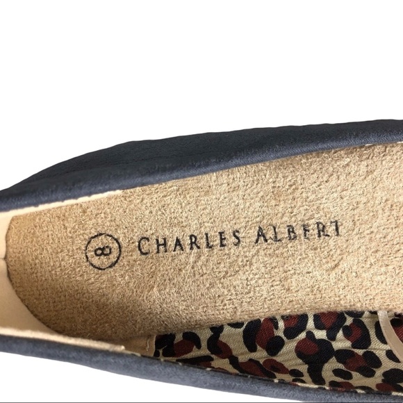 NWOT CHARLES ALBERT Cozy Ballet Slip On Flats - Picture 9 of 10